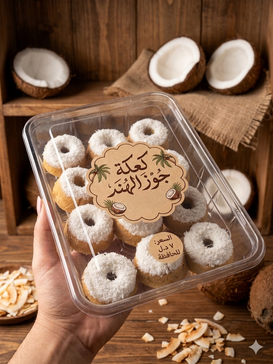 كعكة جوز الهند